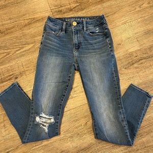 American Eagle Hi-Rise Jeggings Size 0S